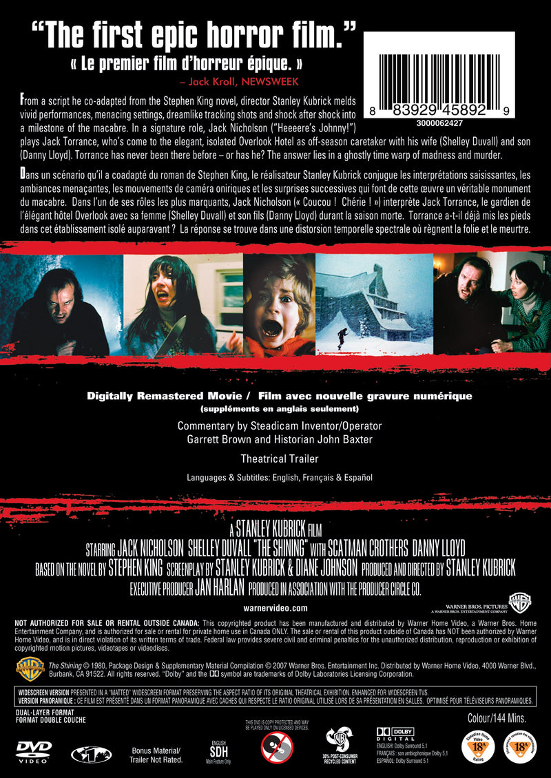 The Shining [DVD]