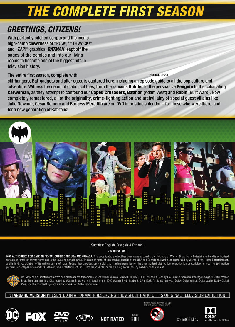 Batman: The Complete First Season [DVD]