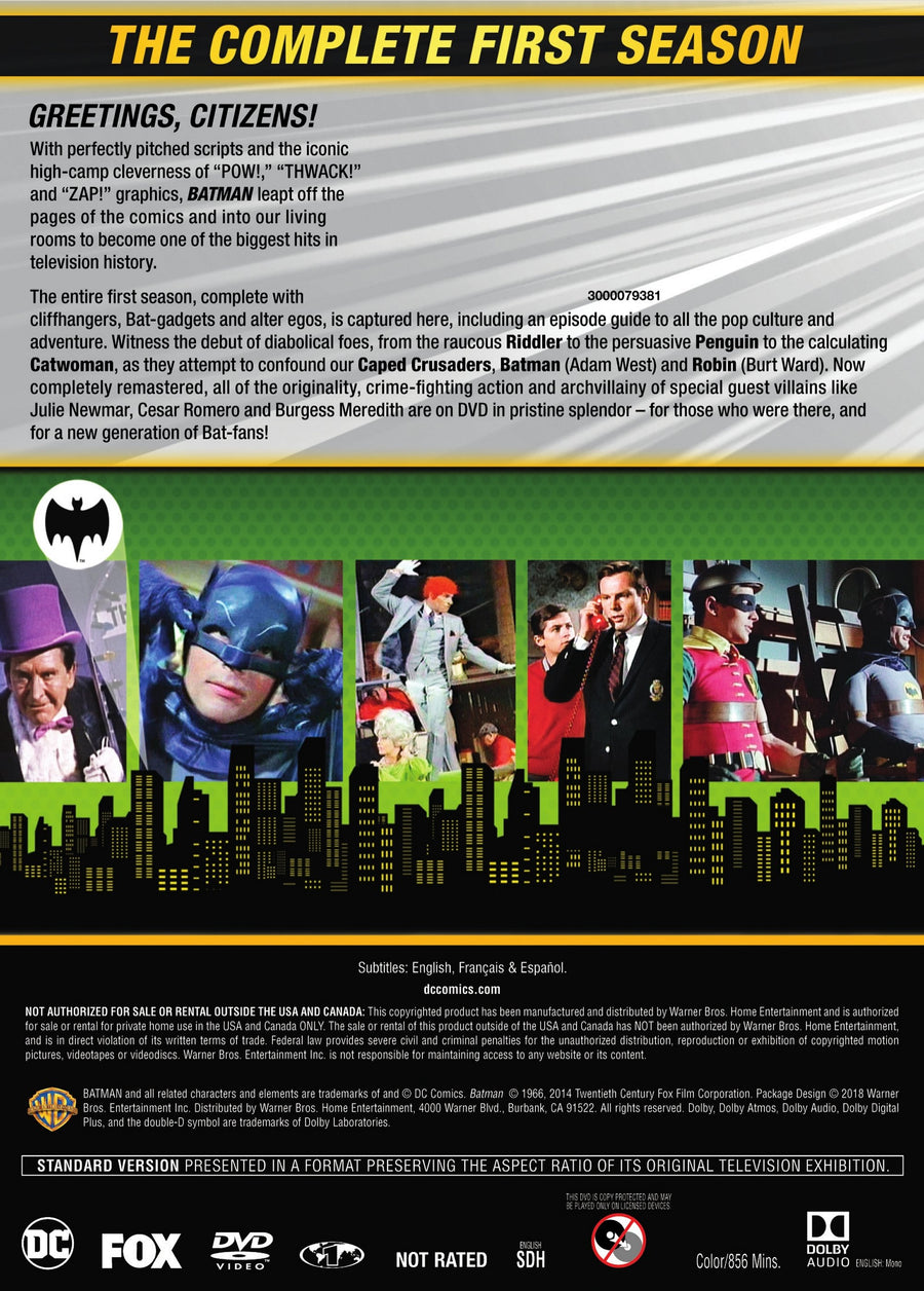 Batman: The Complete First Season [DVD]