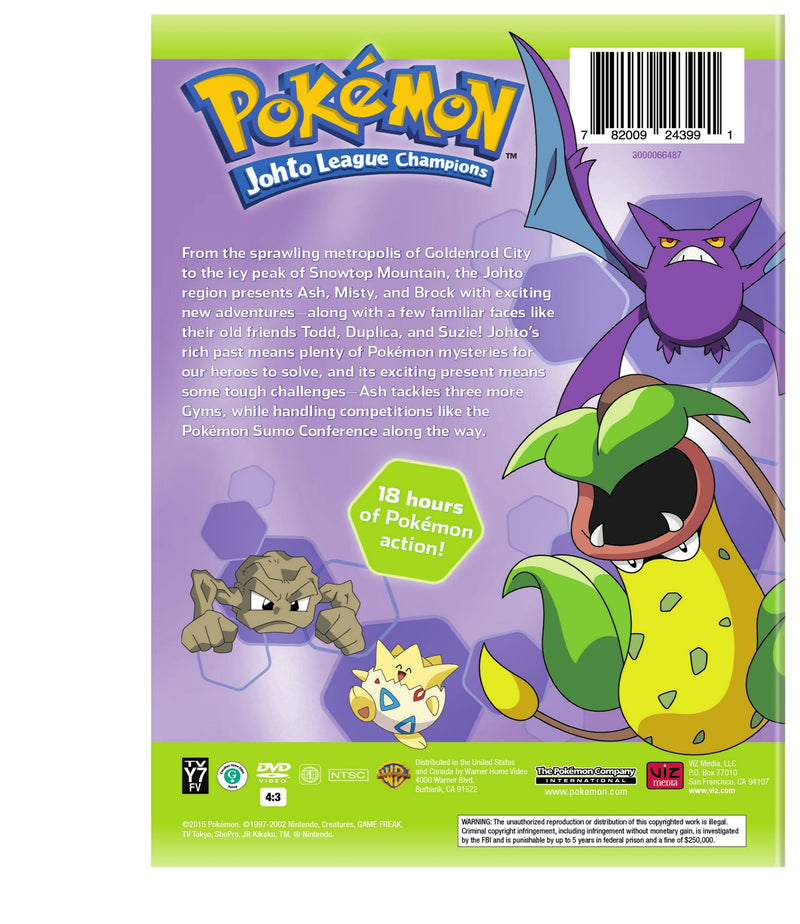 Pokémon: Johto League Champions - The Complete Collection (Box Set) [DVD]