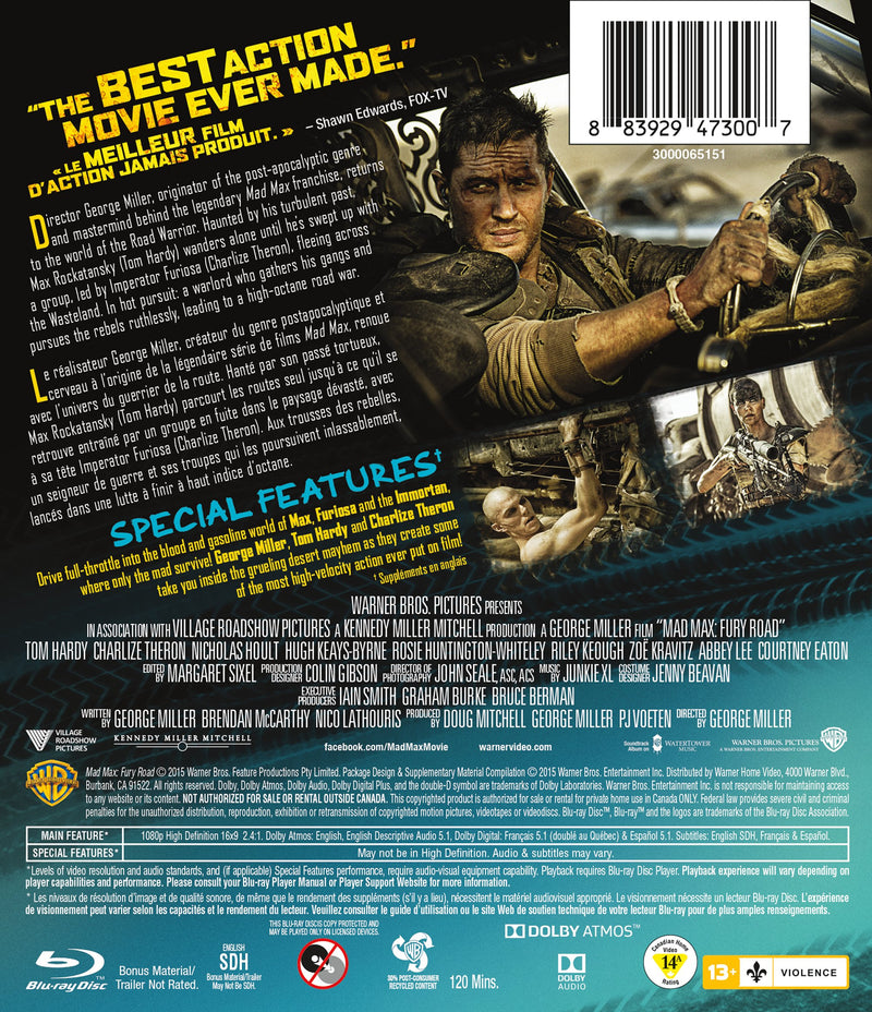 Mad Max 4: Fury Road [Blu-Ray]