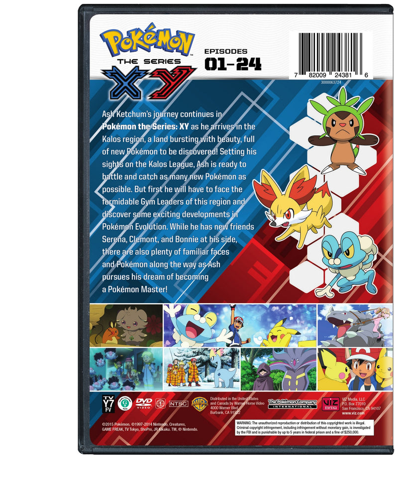 Pokemon the Series: XY Set 1 [DVD]