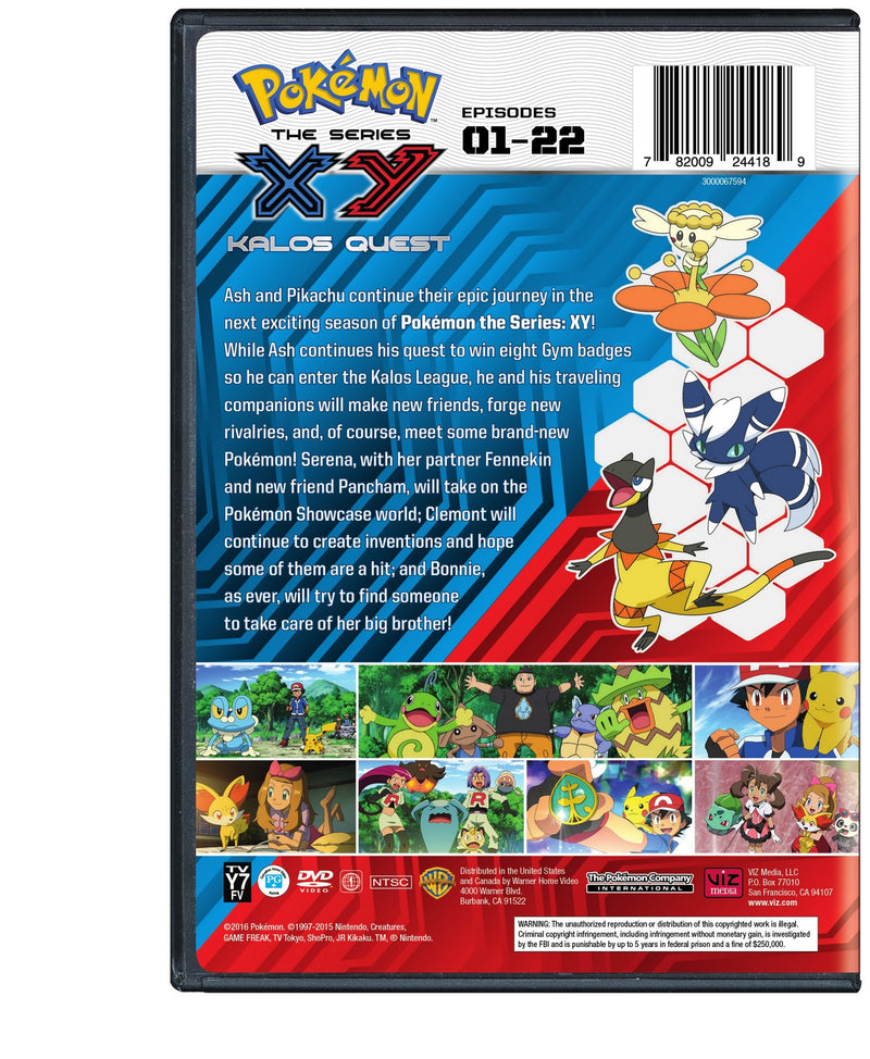 Pok#mon the Series: XY Kalos Quest Set 1 [DVD]
