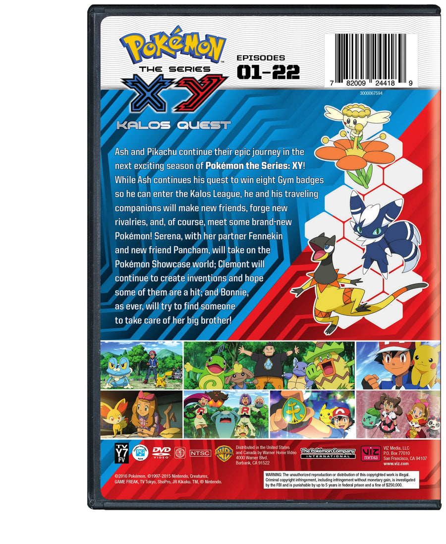 Pok#mon the Series: XY Kalos Quest Set 1 [DVD]