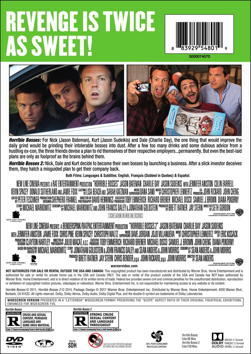 Horrible Bosses Collection [DVD]