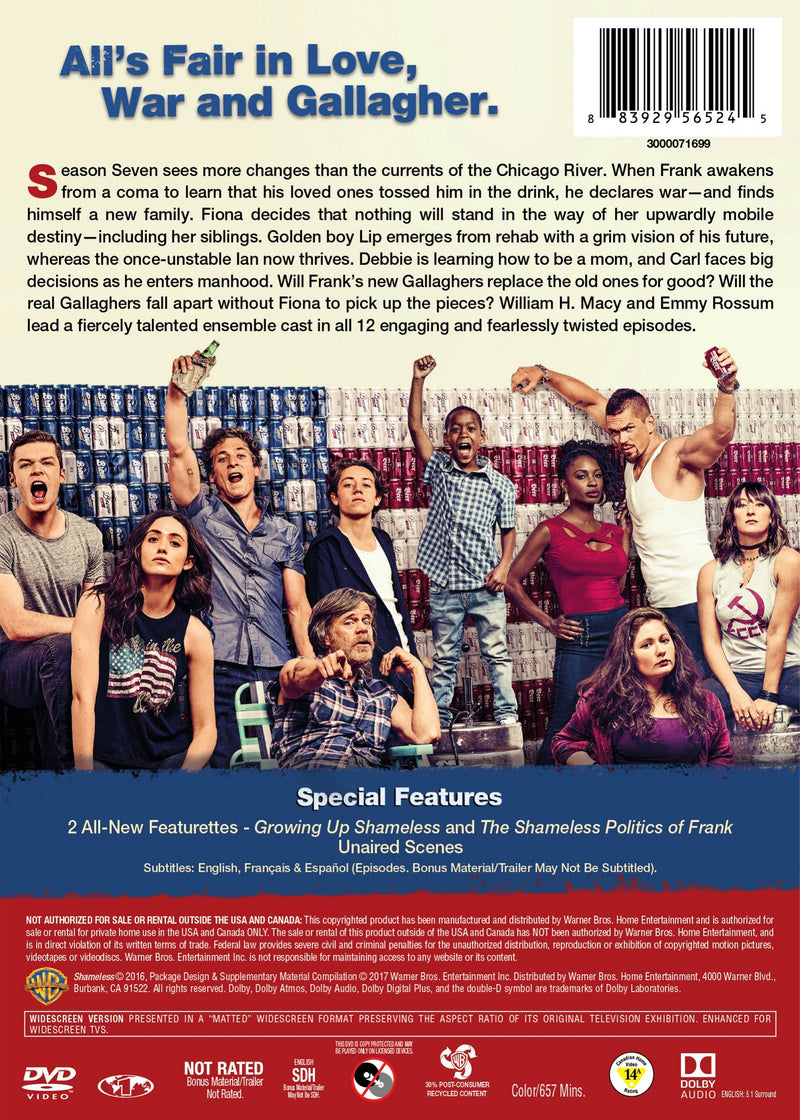 Shameless: The Complete Seventh Season [DVD]