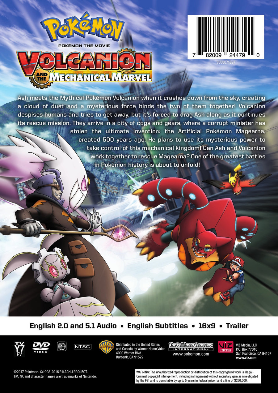 Pok#mon the Movie: Volcanion and the Mechanical Marvel [DVD]