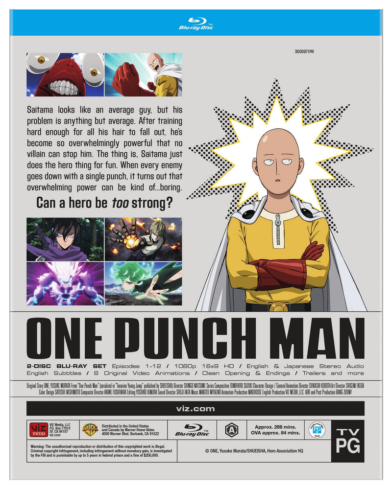 One Punch Man: Complete Series [Blu-ray]