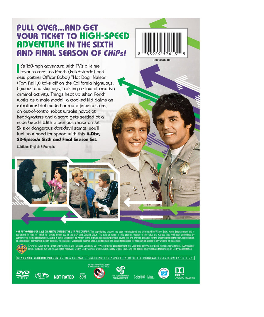 C.H.I.P.S.: The Sixth and Final Season [DVD]