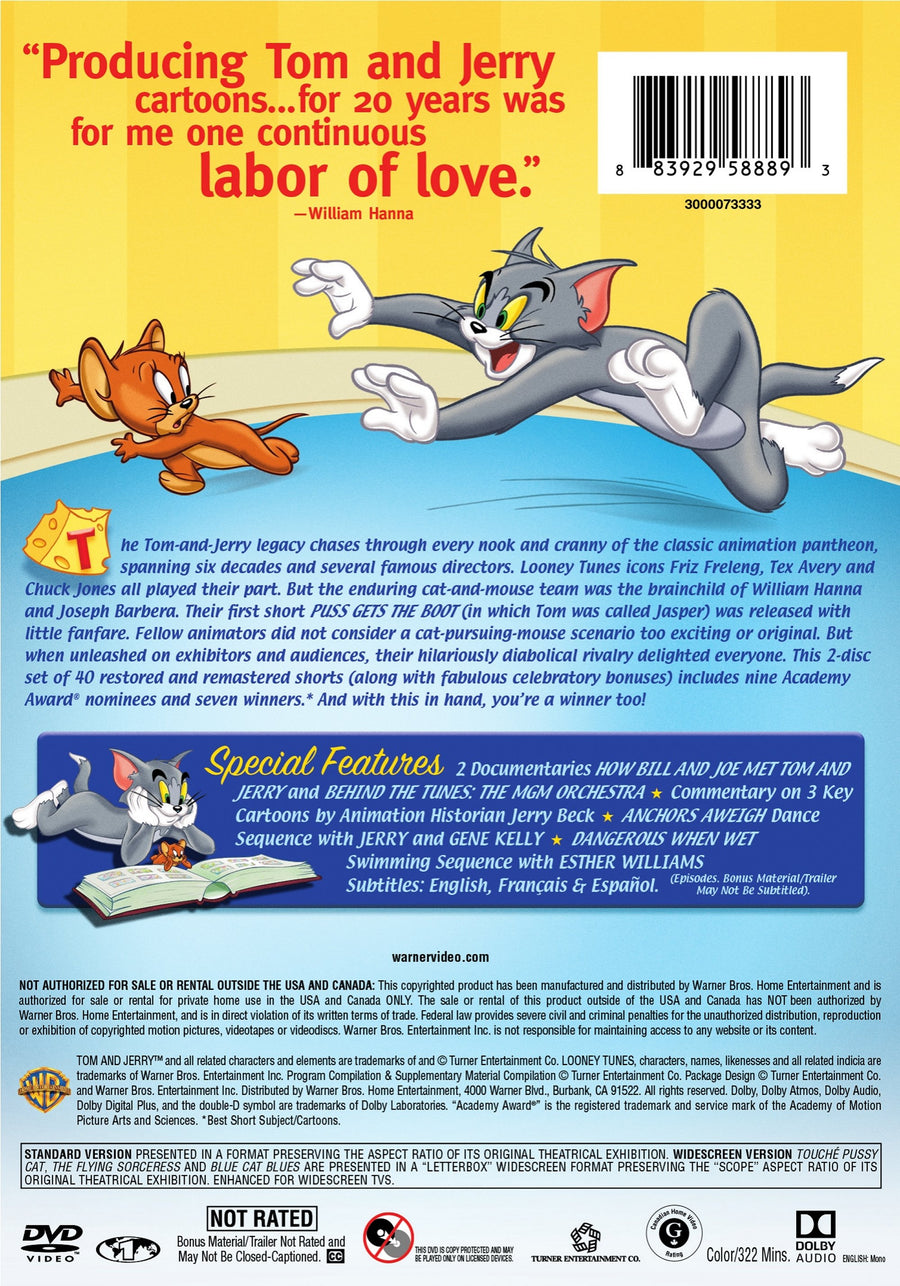 Tom and Jerry: Spotlight Collection [DVD]