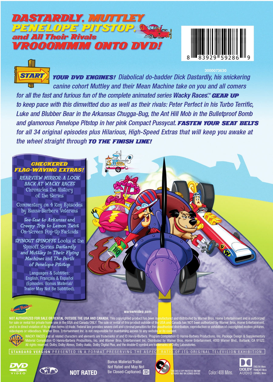 Wacky Races: The Complete Series (Box Set) [DVD]