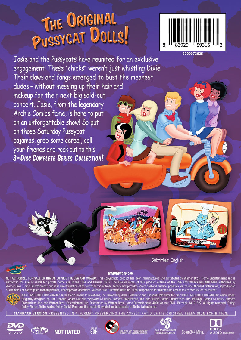 Josie & the Pussycats: The Complete Series [DVD]