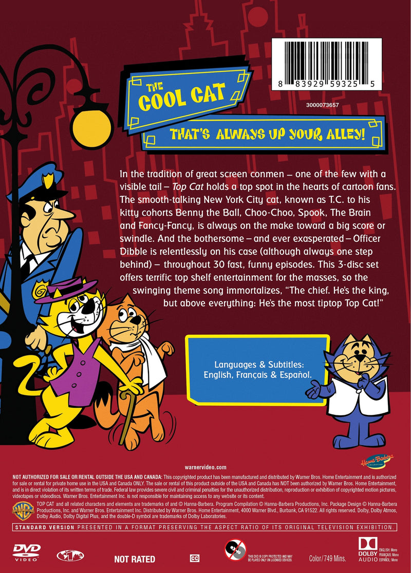 Top Cat: The Complete Series [DVD]