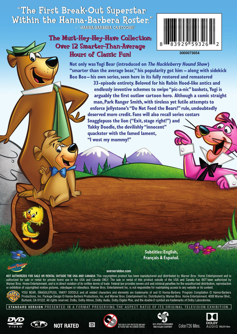 Yogi Bear: The Complete Series (Box Set) [DVD]