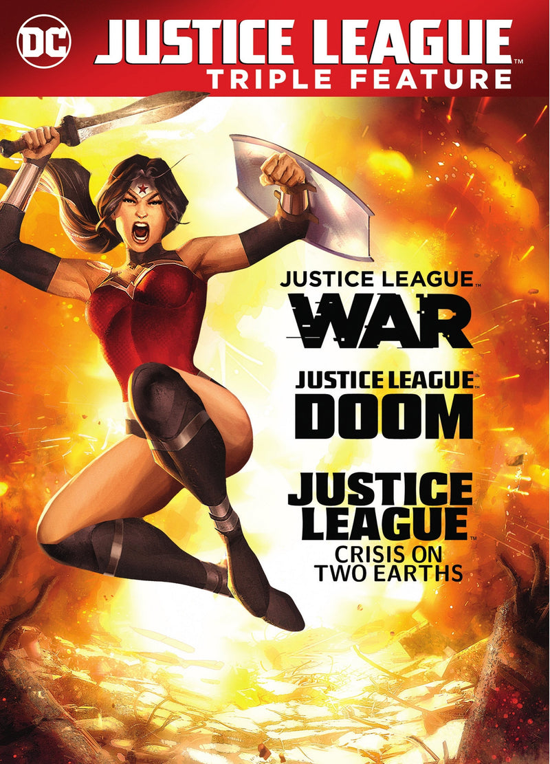 Justice League: War / Doom / Crisis on 2 Earths [DVD]