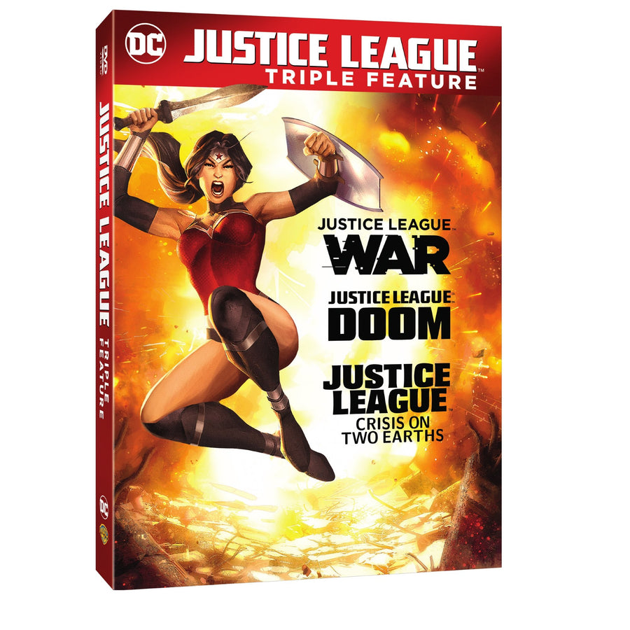 Justice League: War / Doom / Crisis on 2 Earths [DVD]