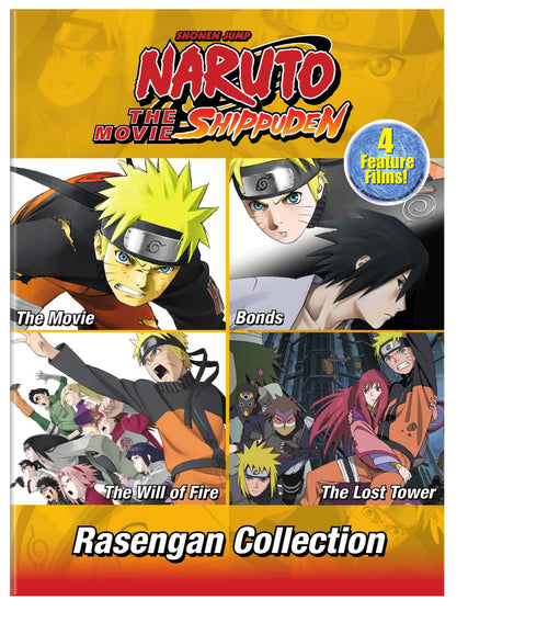 Naruto the Movie: 1-4 (Box Set) [DVD]