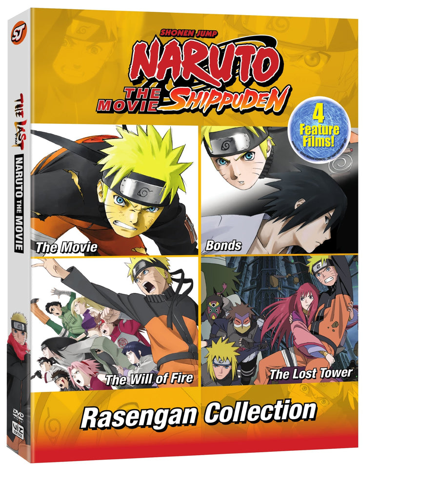 Naruto the Movie: 1-4 (Box Set) [DVD]
