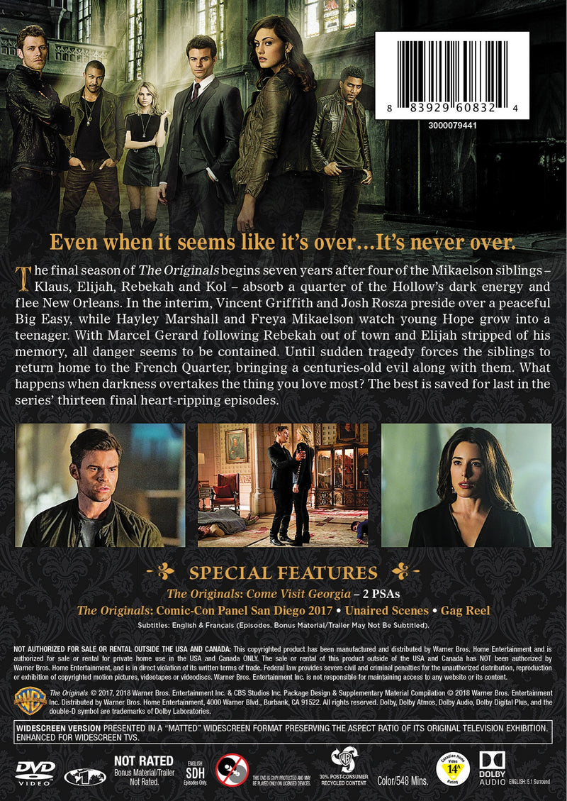 The Originals: The Complete Fifth Season [DVD]