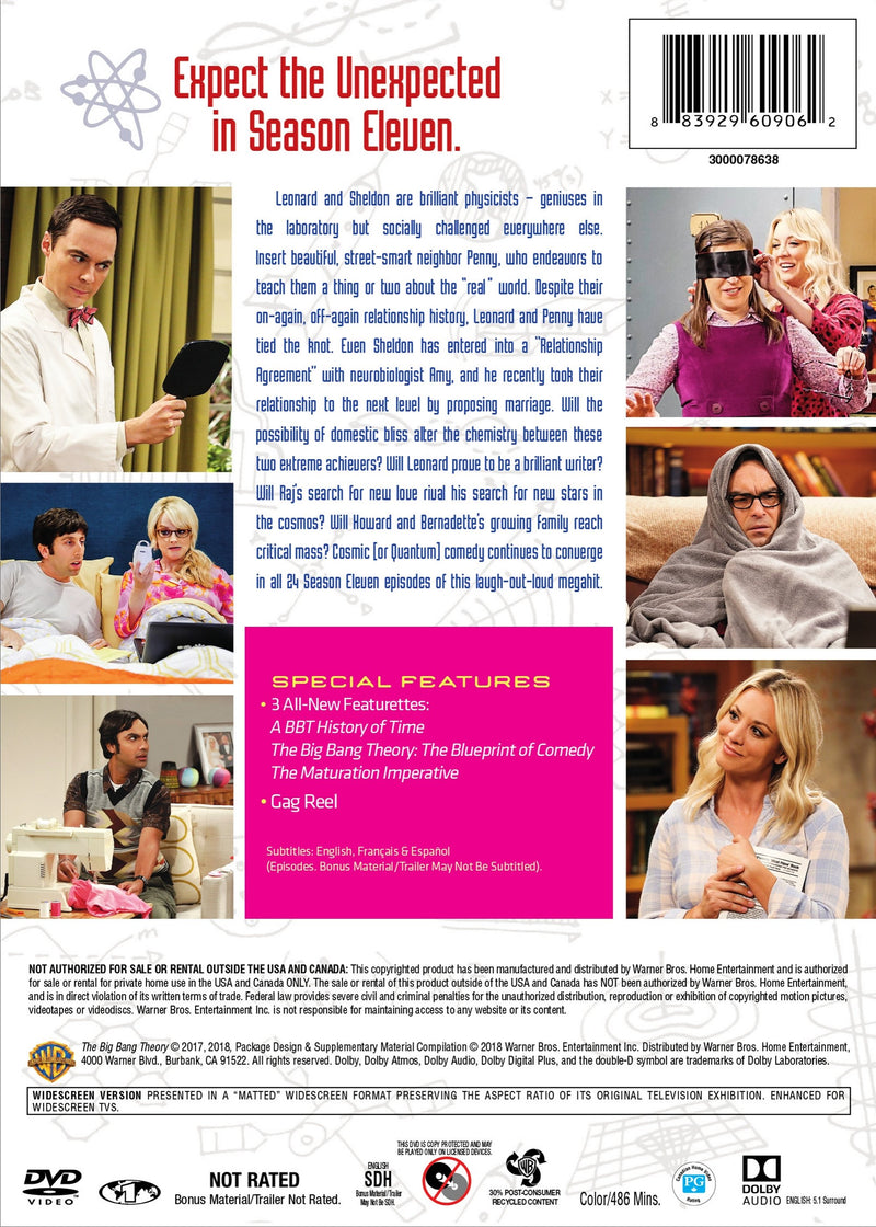The Big Bang Theory: The Complete Eleventh Season [DVD]
