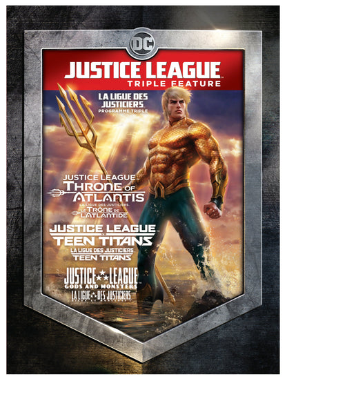 Justice League vs. Teen Titans / Gods & Monsters / Throne of Atlantis [DVD]