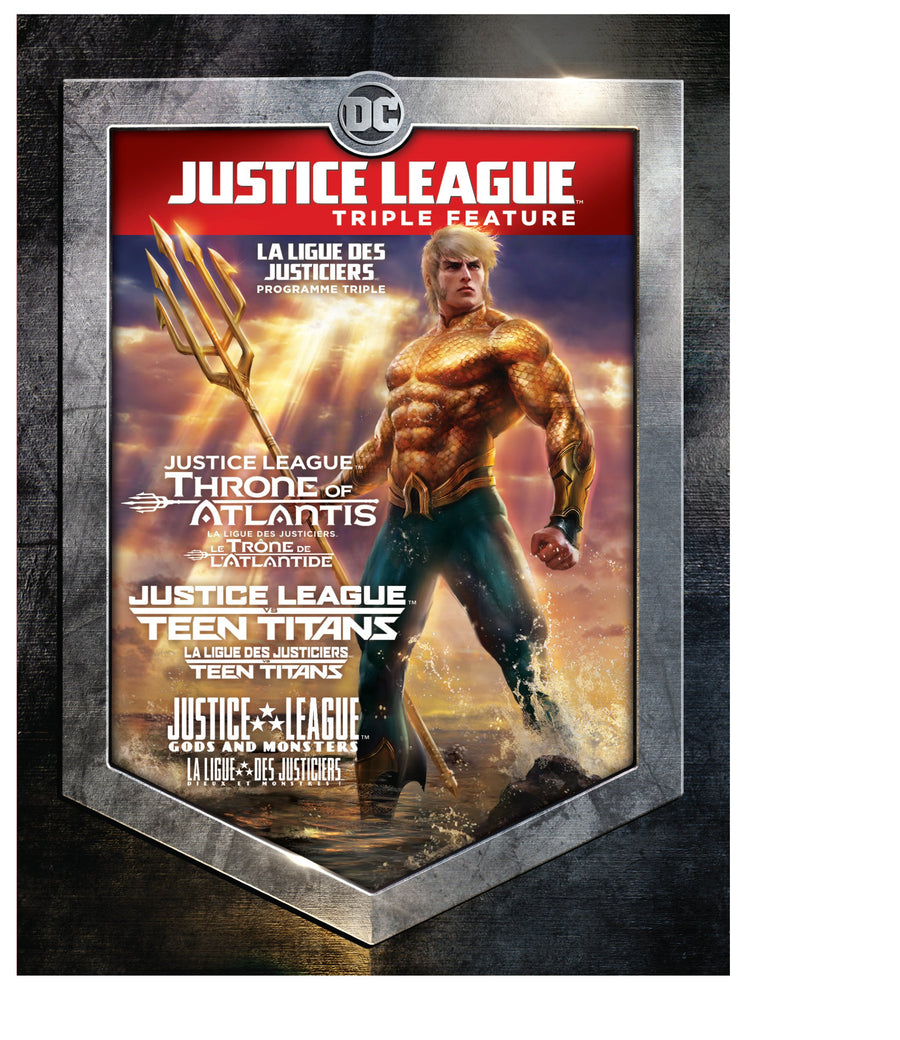 Justice League vs. Teen Titans / Gods & Monsters / Throne of Atlantis [DVD]