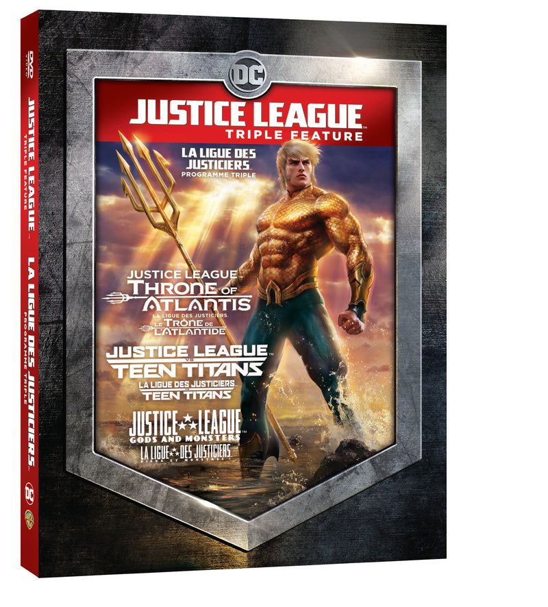 Justice League vs. Teen Titans / Gods & Monsters / Throne of Atlantis [DVD]