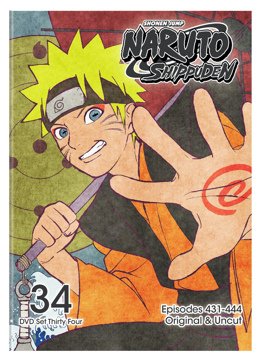Naruto Shippuden Uncut Set 34 [DVD]