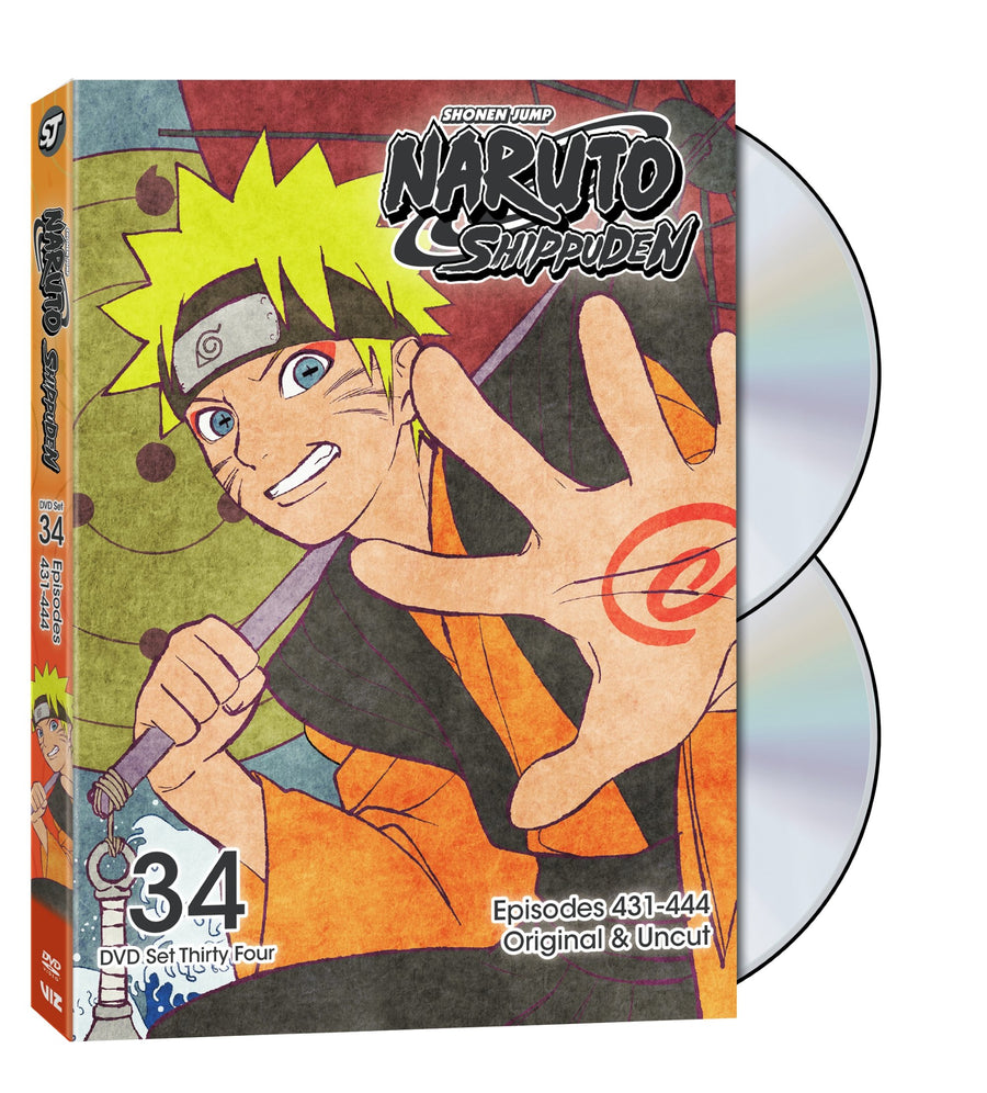 Naruto Shippuden Uncut Set 34 [DVD]