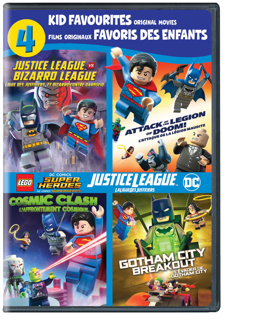 4 Kid Favorites: LEGO DC Super Heroes [DVD]