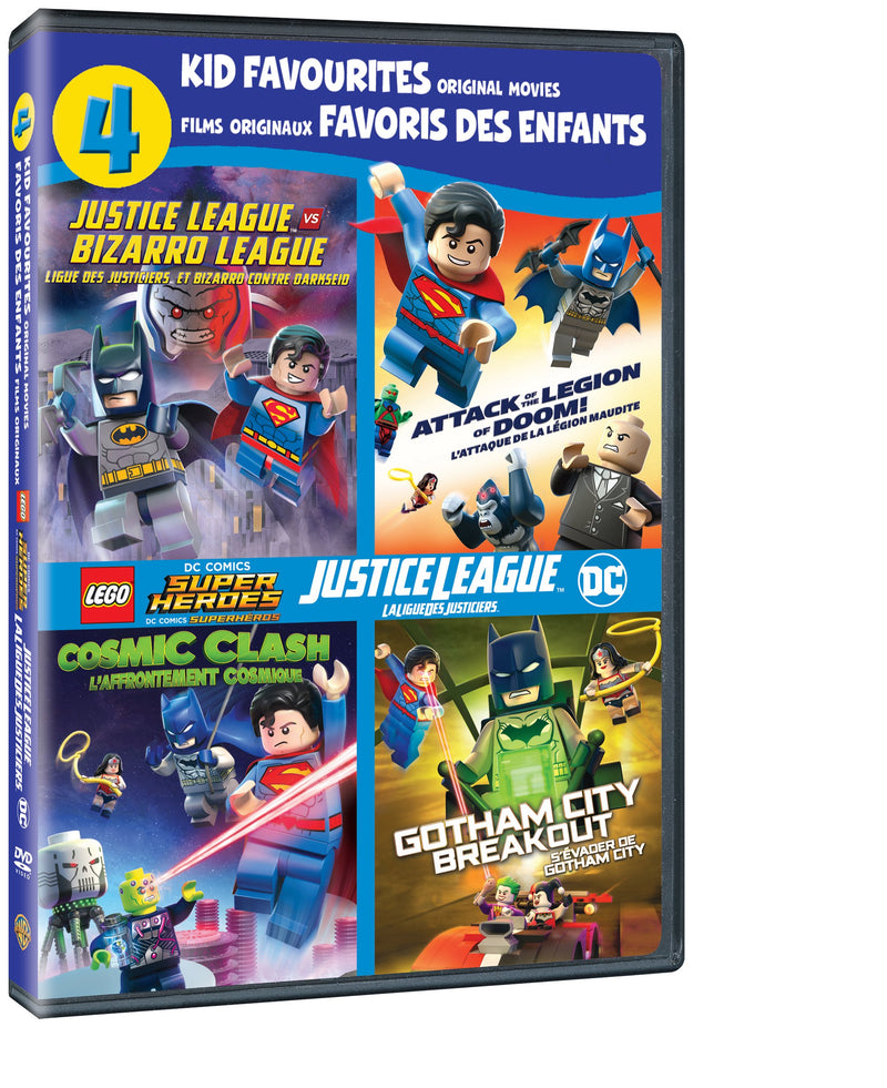 4 Kid Favorites: LEGO DC Super Heroes [DVD]