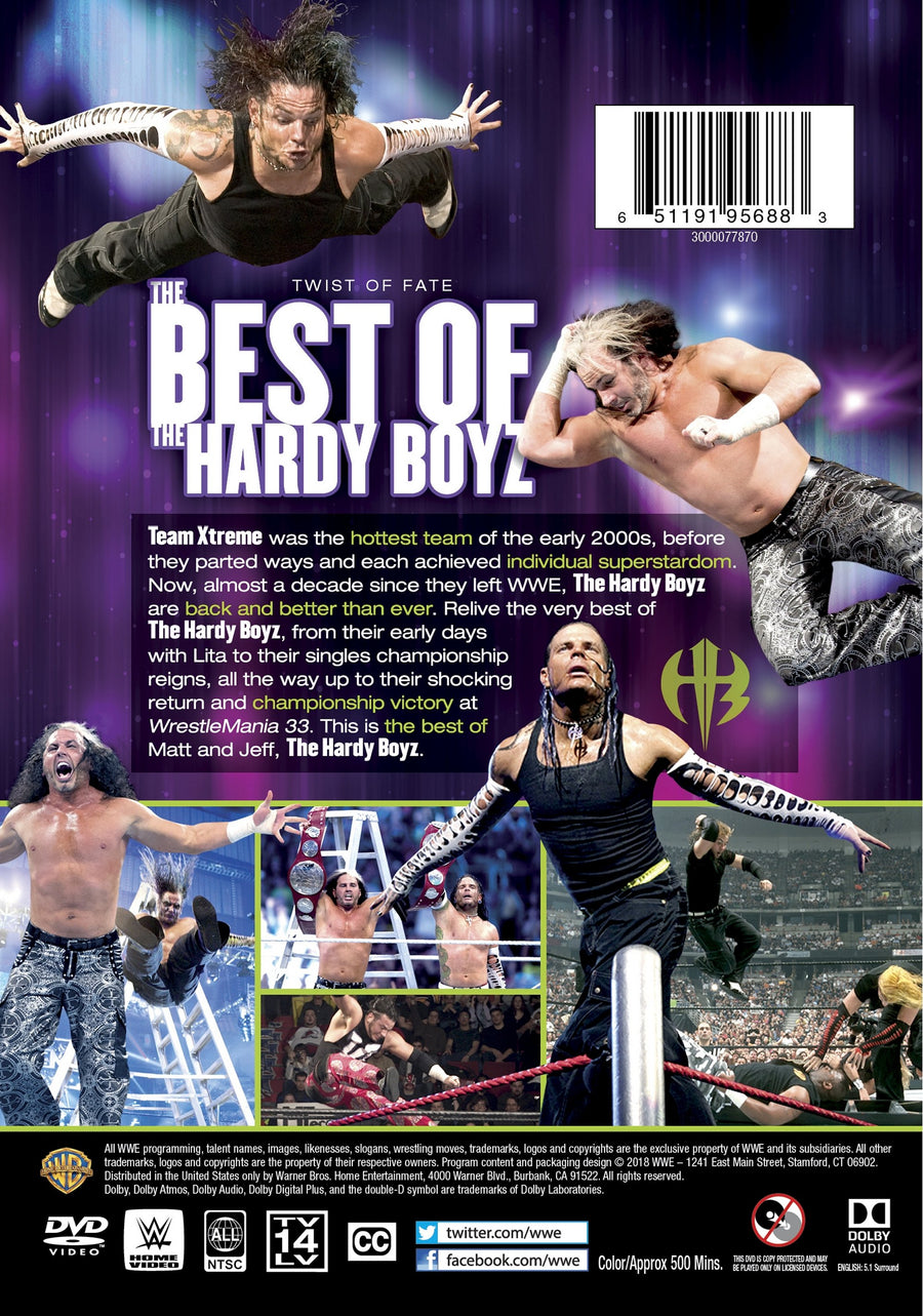 WWE: Twist of Fate: The Best of The Hardy Boyz [DVD]