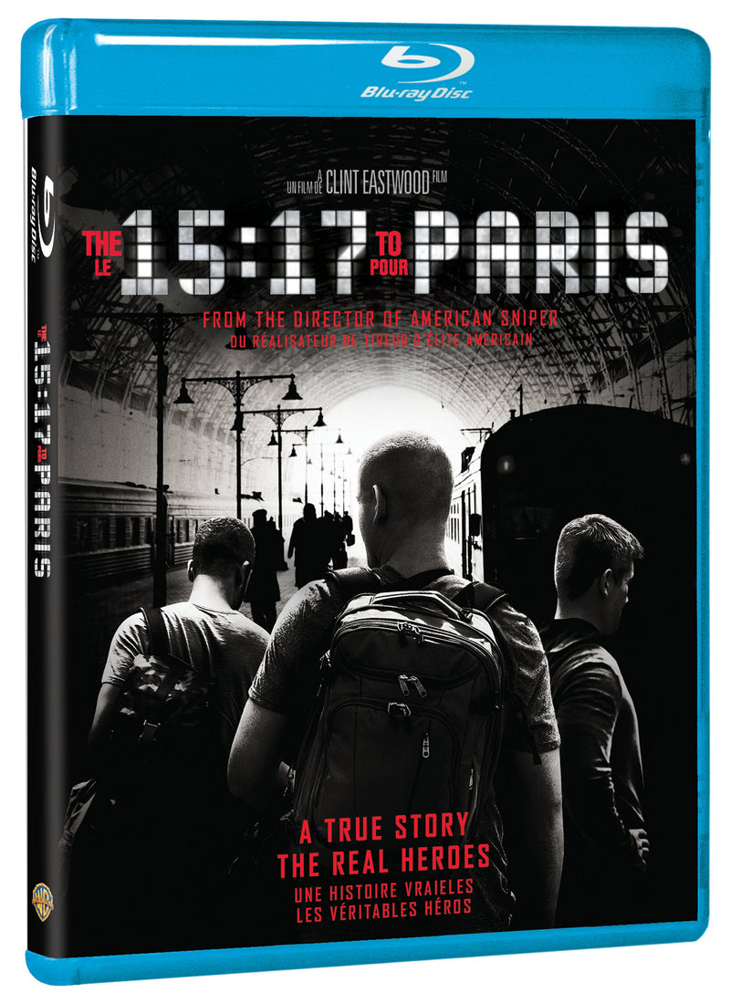 The 15:17 to Paris [Blu-Ray]