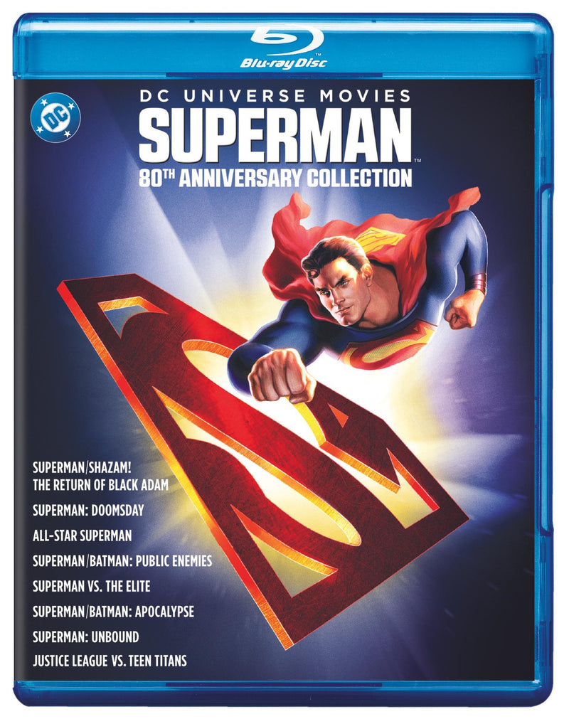 DC Universe Movies Superman 80th Anniversary Collection [Blu-Ray]