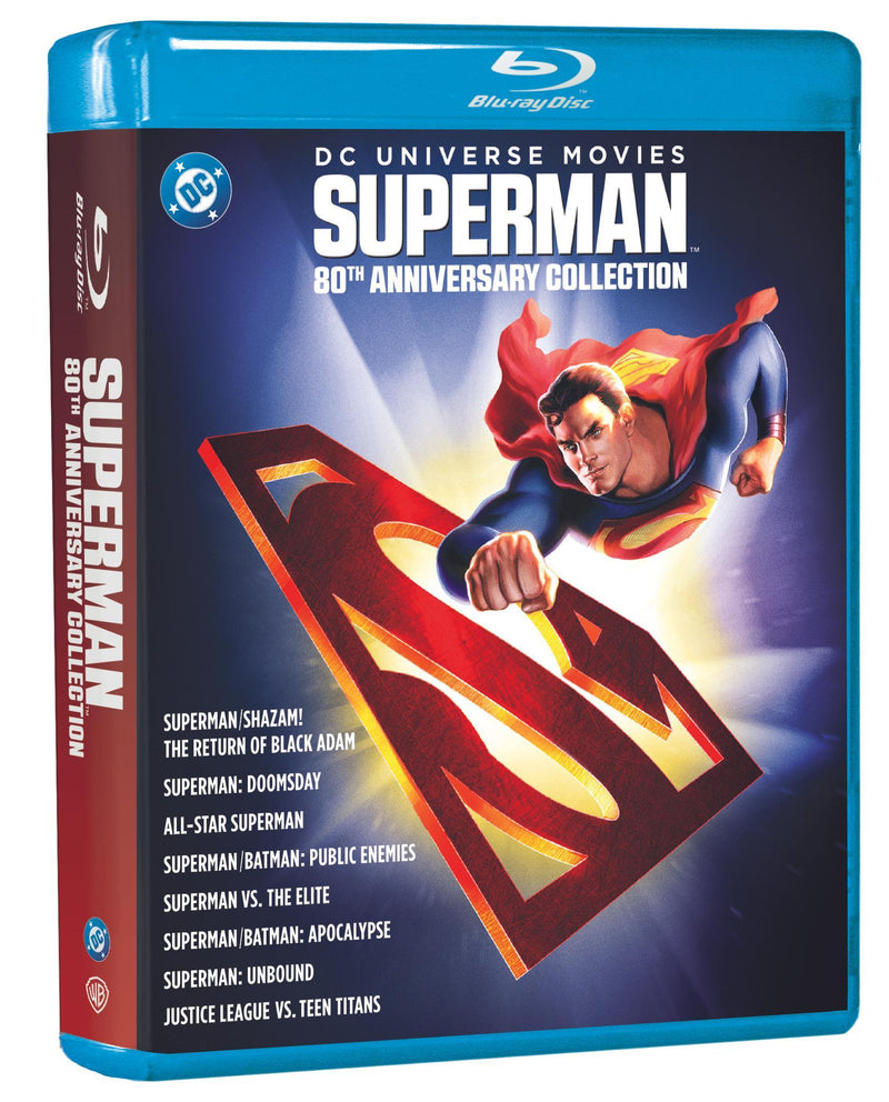 DC Universe Movies Superman 80th Anniversary Collection [Blu-Ray]