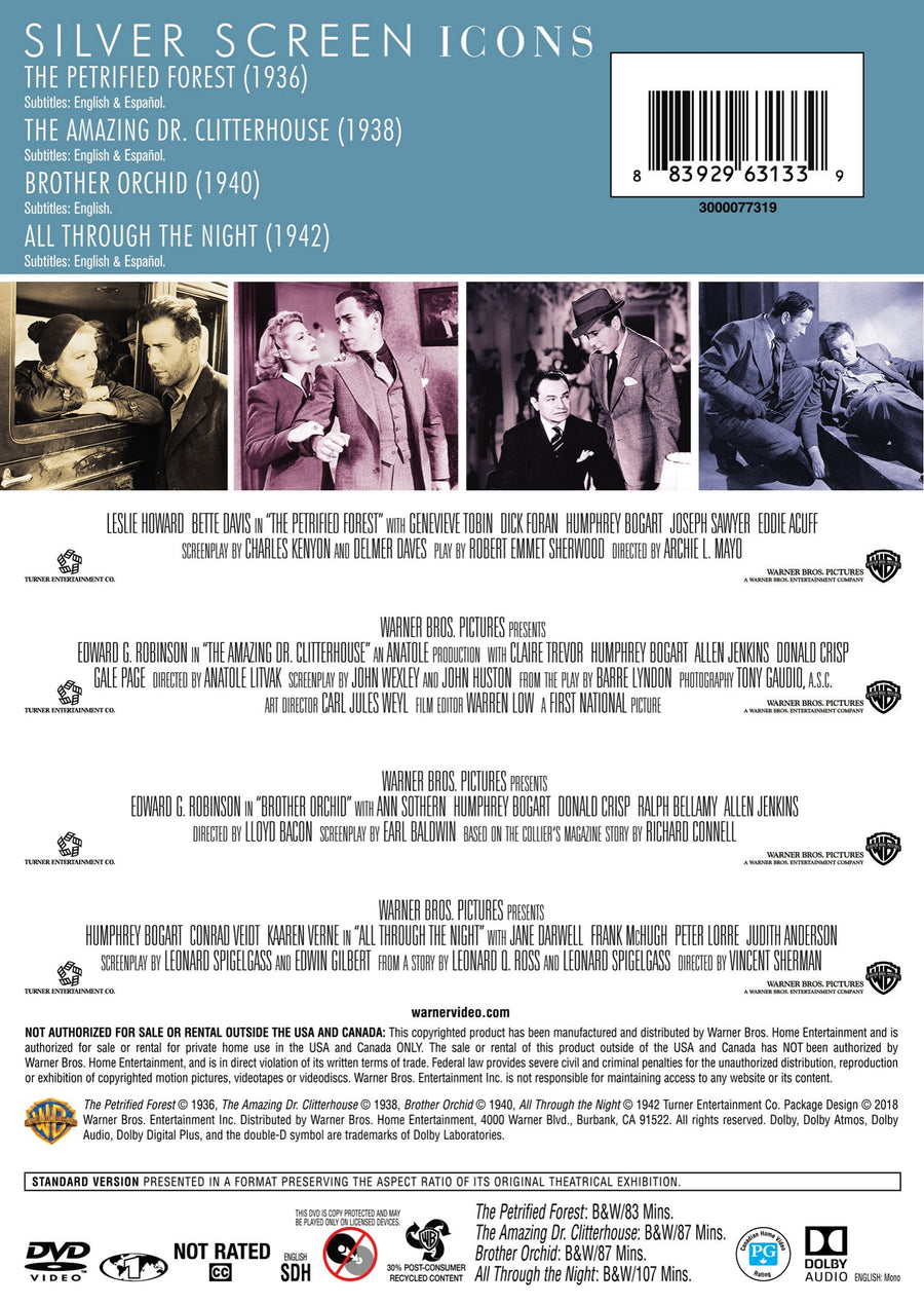 Silver Screen Icons: Gangsters - Humphrey Bogart [DVD]