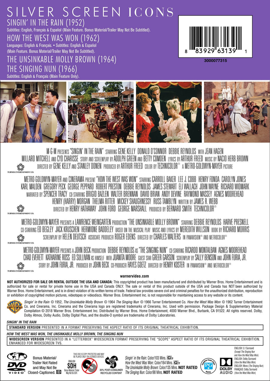 Silver Screen Icons: Legends- Debbie Reynolds [DVD]