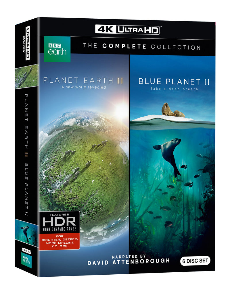 Planet Earth II/Blue Planet II (4K Ultra HD + Blu-ray) [UHD]