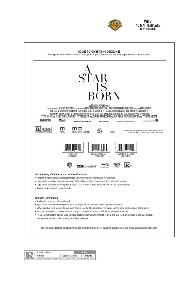 A Star Is Born [UHD]