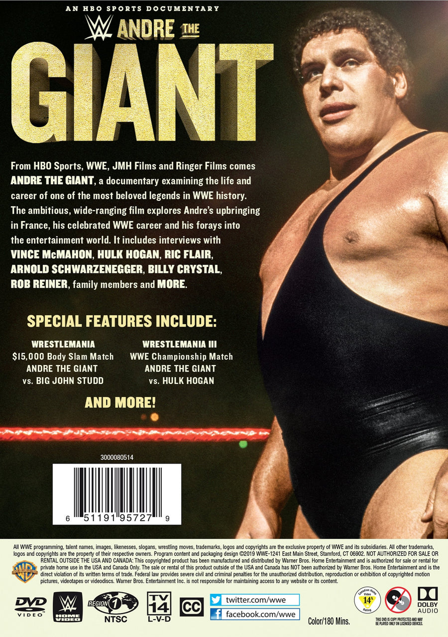 WWE: Andre the Giant [DVD]