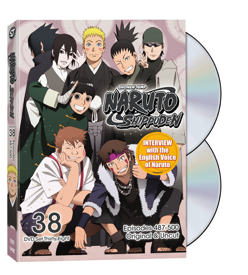 Naruto Shippuden Uncut Set 38 [DVD]