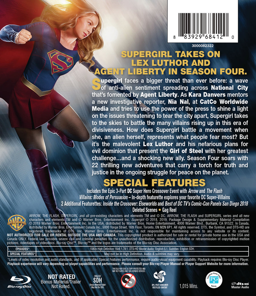 Supergirl: The Complete Fourth Season [Blu-Ray]