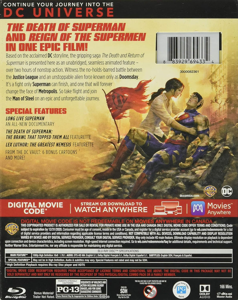The Death and Return of Superman [Blu-Ray]