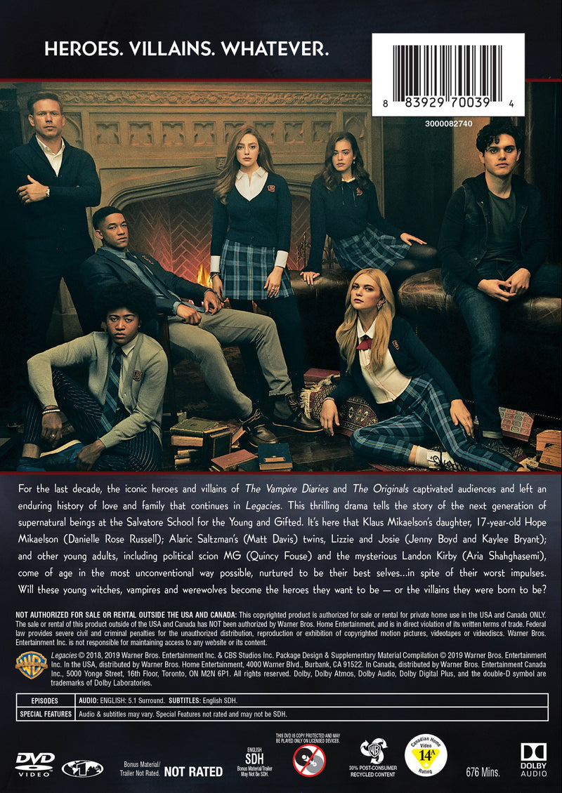 Legacies: The Complete First Season [DVD]