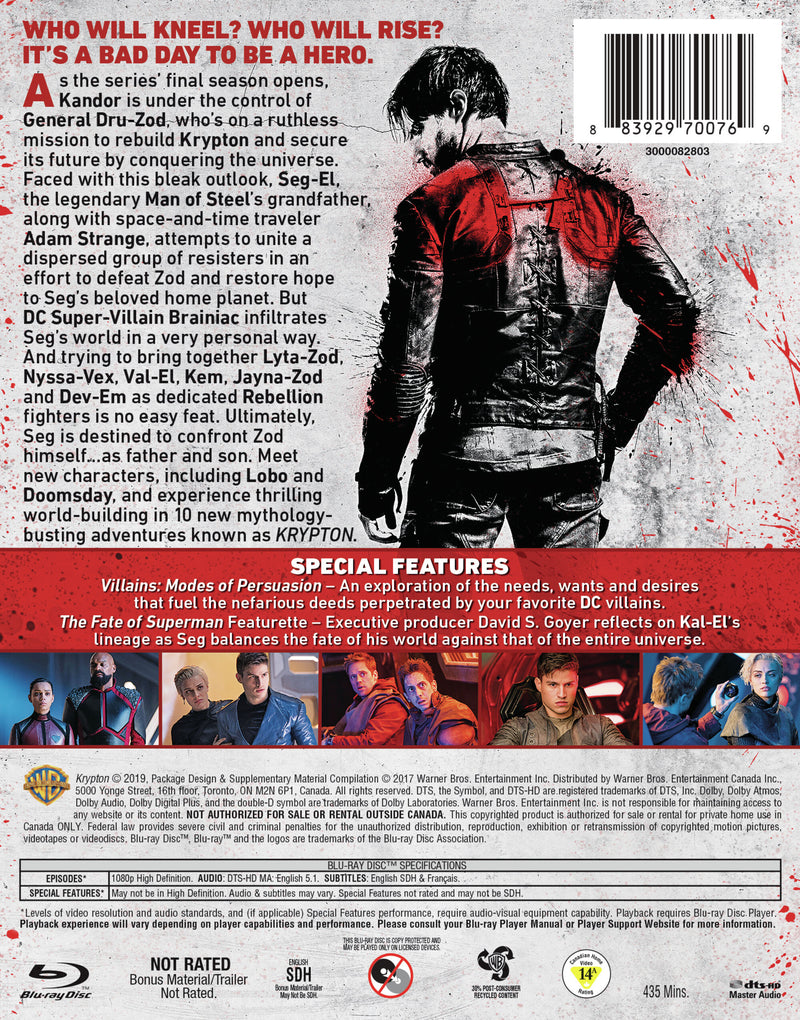 Krypton: The Complete Second & Final Season [Blu-Ray]