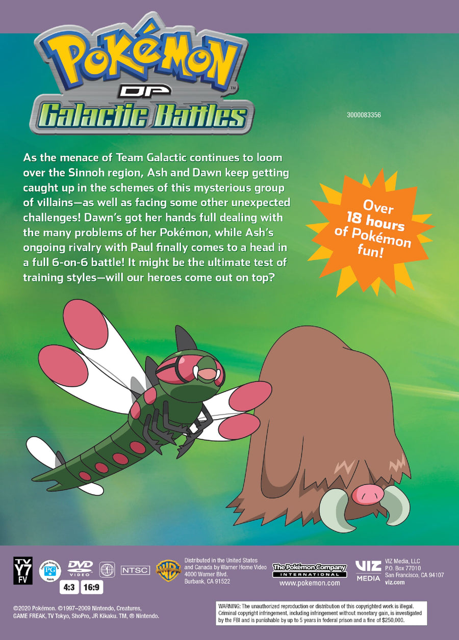 Pokémon: Diamond and Pearl - Galactic Battles (Box Set) [DVD]