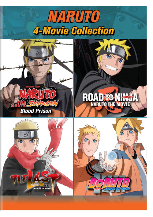 Naruto: 4-movie Collection (Box Set) [DVD]