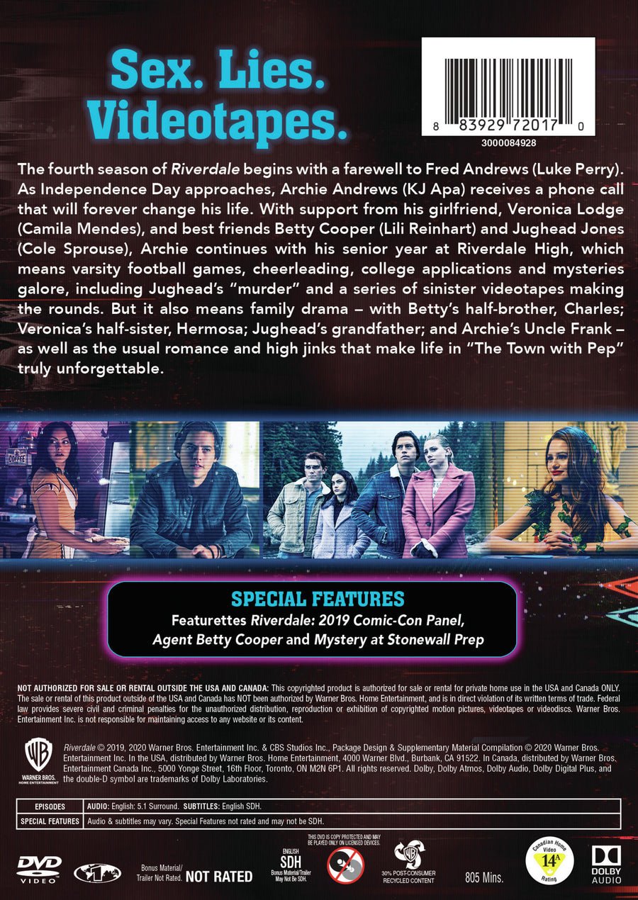 Riverdale: The Complete Fourth Season [DVD]