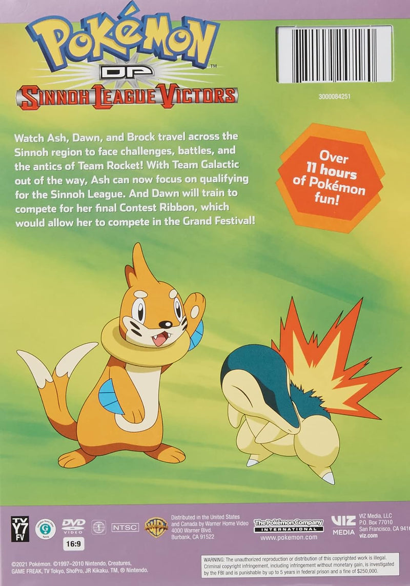Pokémon: Diamond and Pearl - Sinnoh League Victors (Box Set) [DVD]