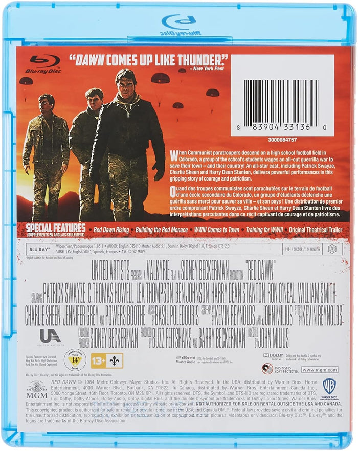 RED DAWN [Blu-Ray]